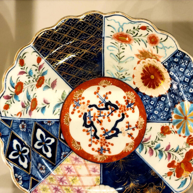 porcelain plate, Chinese export